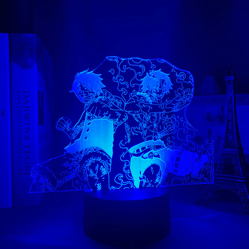 Luffy and Zoro Character Led Lamp - Image 3