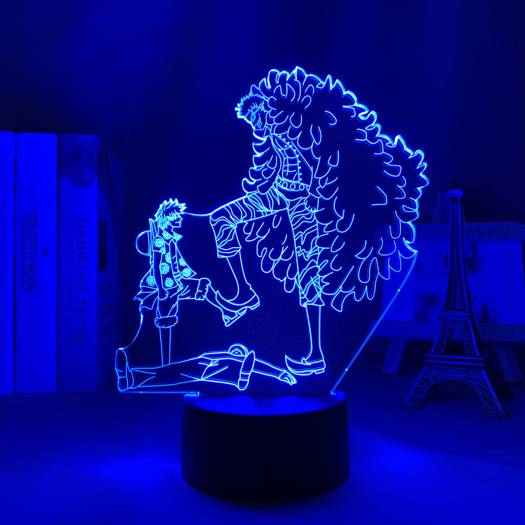 Luffy vs. Doflamingo Led Lamp - Image 3