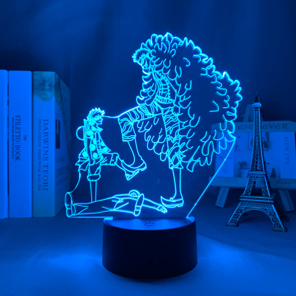 Luffy vs. Doflamingo Led Lamp - Image 2