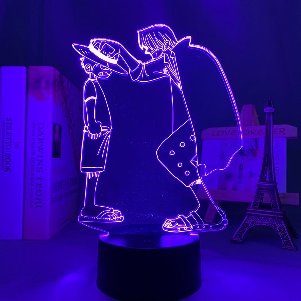 Luffy and Sanji Led Lamp - Image 6