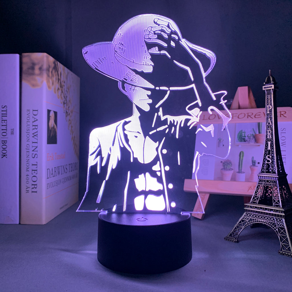 Luffy Straw Hat Led Lamp - Image 7