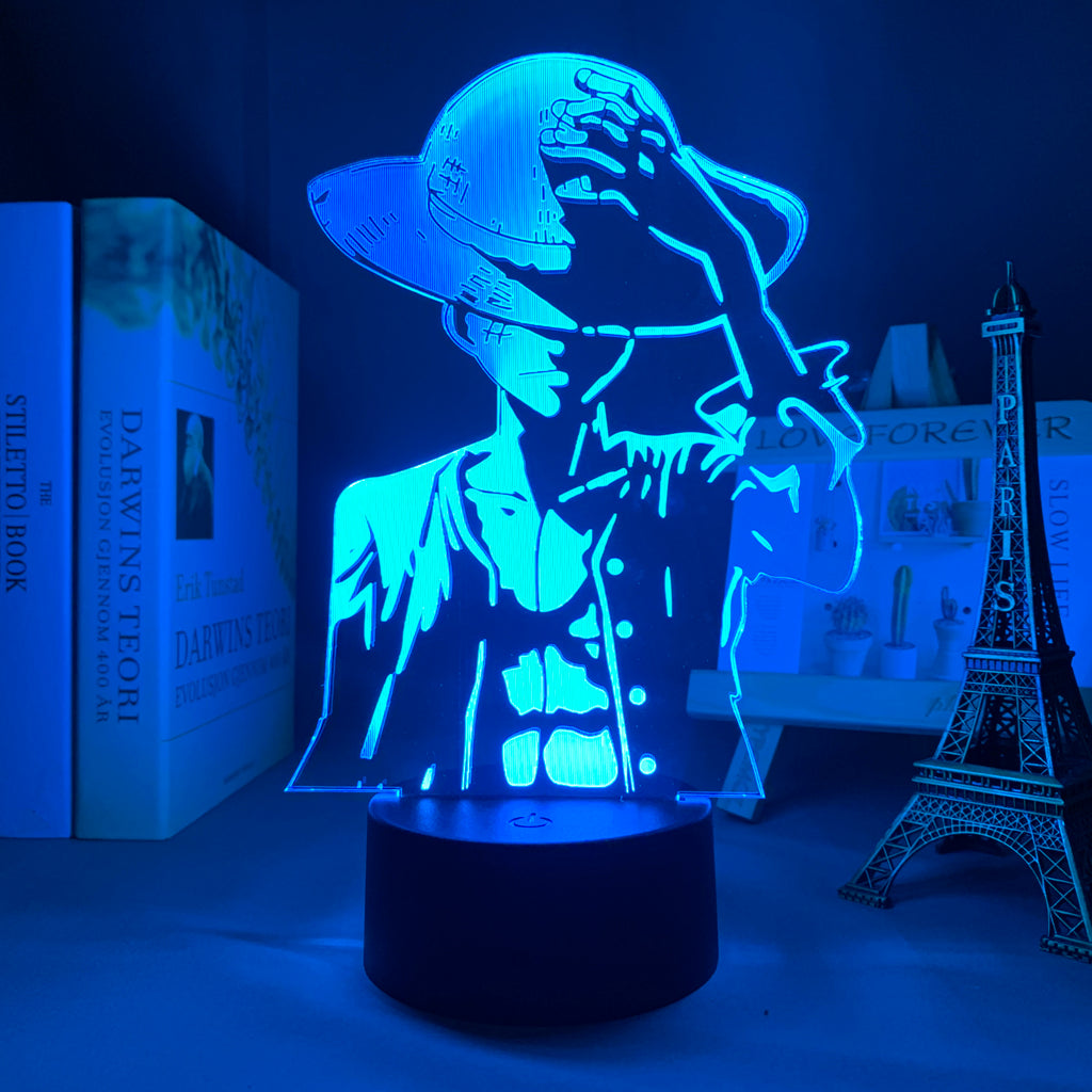 Luffy Straw Hat Led Lamp - Image 2