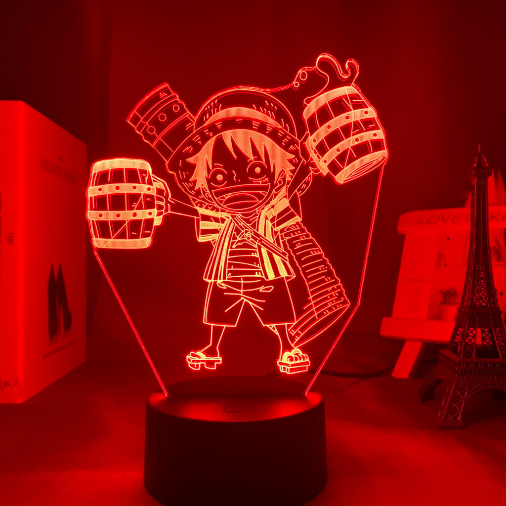 One Piece Luffy Cute Led Lamp - Image 4