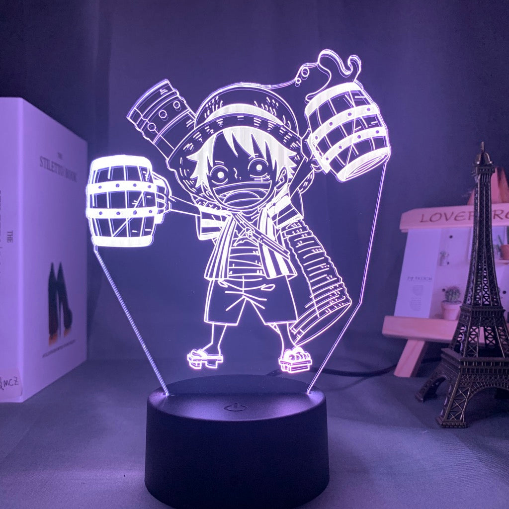 One Piece Luffy Cute Led Lamp - Image 6