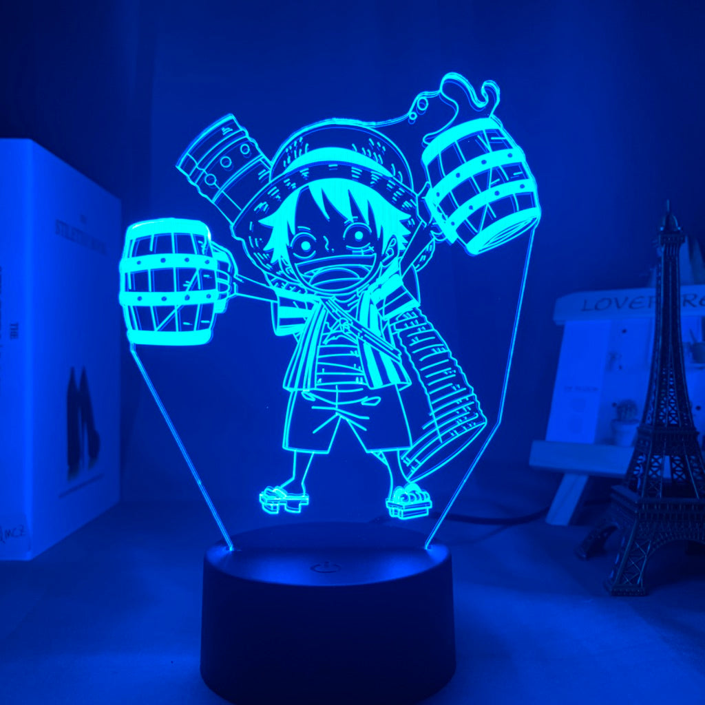 One Piece Luffy Cute Led Lamp - Image 2