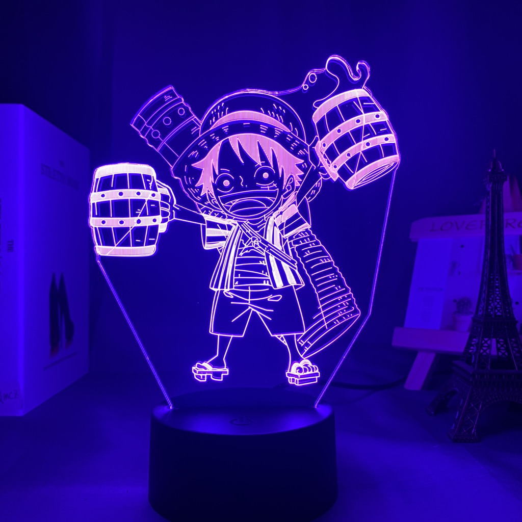 One Piece Luffy Cute Led Lamp - Image 5