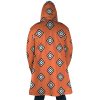 Jinbe Wano Country Arc OP AOP Hooded Cloak Coat BACK Mockup - One Piece EU Store