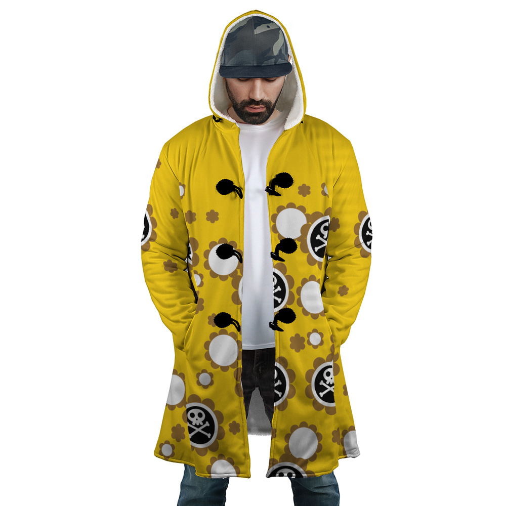 Jinbe Whole Cake Island Arc One Piece Dream Cloak Coat - Image 4