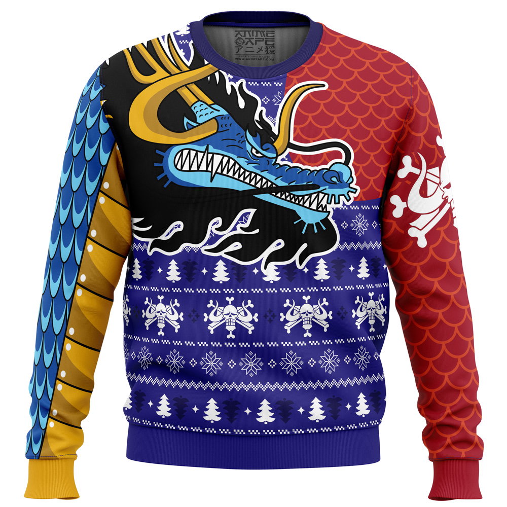 Kaido Dragon One Piece Ugly Christmas Sweater