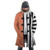 Kinemon One Piece AOP Hooded Cloak Coat FRONT Mockup - One Piece EU Store