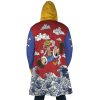 Luffy Gear 5 Sea Wave OP AOP Hooded Cloak Coat BACK Mockup - One Piece EU Store