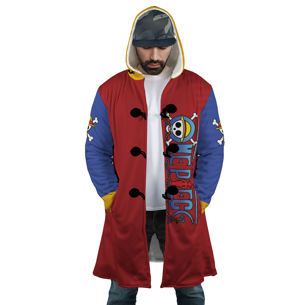 Monkey D Luffy Gear 5 Sea Wave One Piece Dream Cloak Coat - Image 5