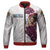 Luffys Gear Fourth Technique One Piece Bomber Jacket Front - One Piece EU Store