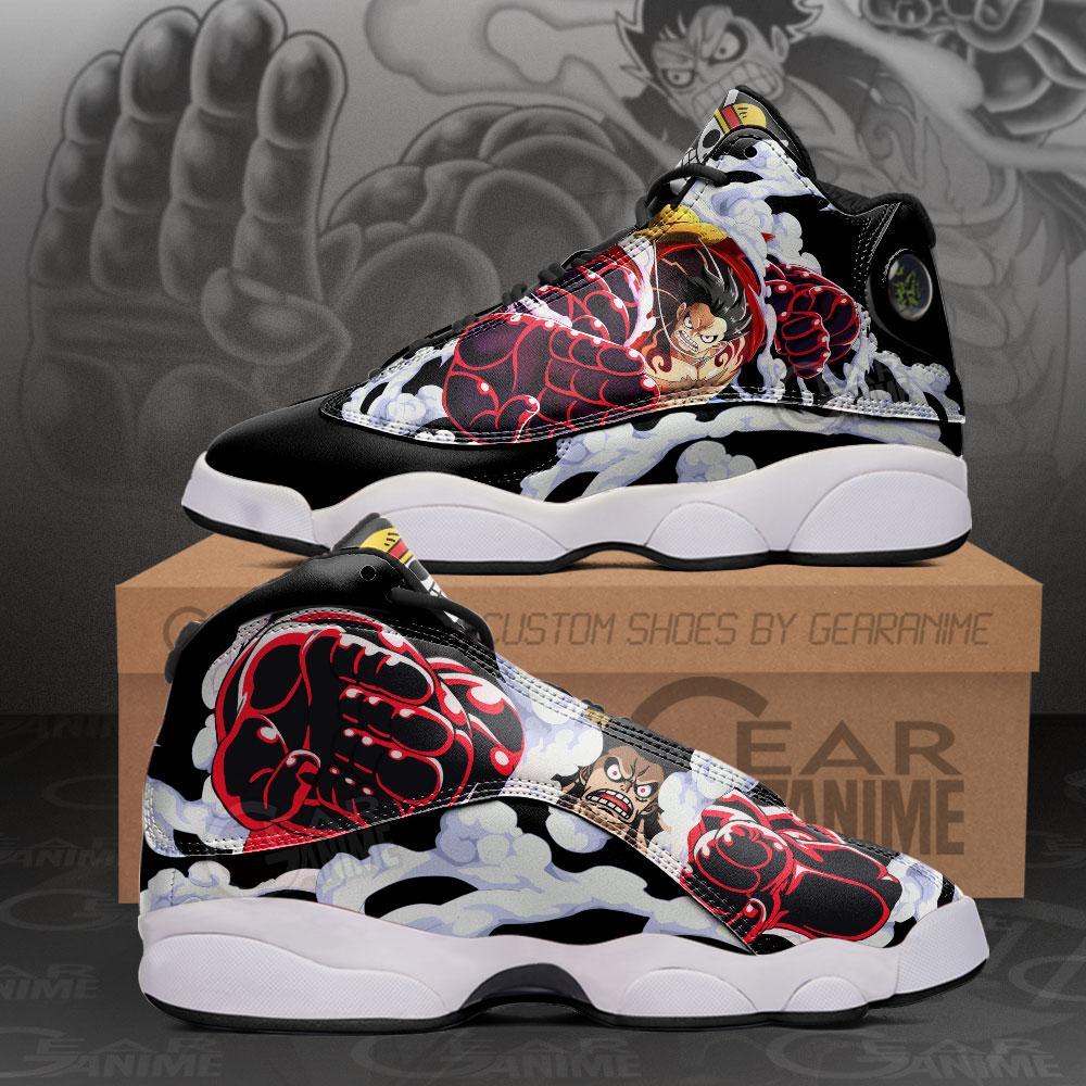 One Piece Monkey D Luffy Gear 4 JD 13 Sneakers - Image 4