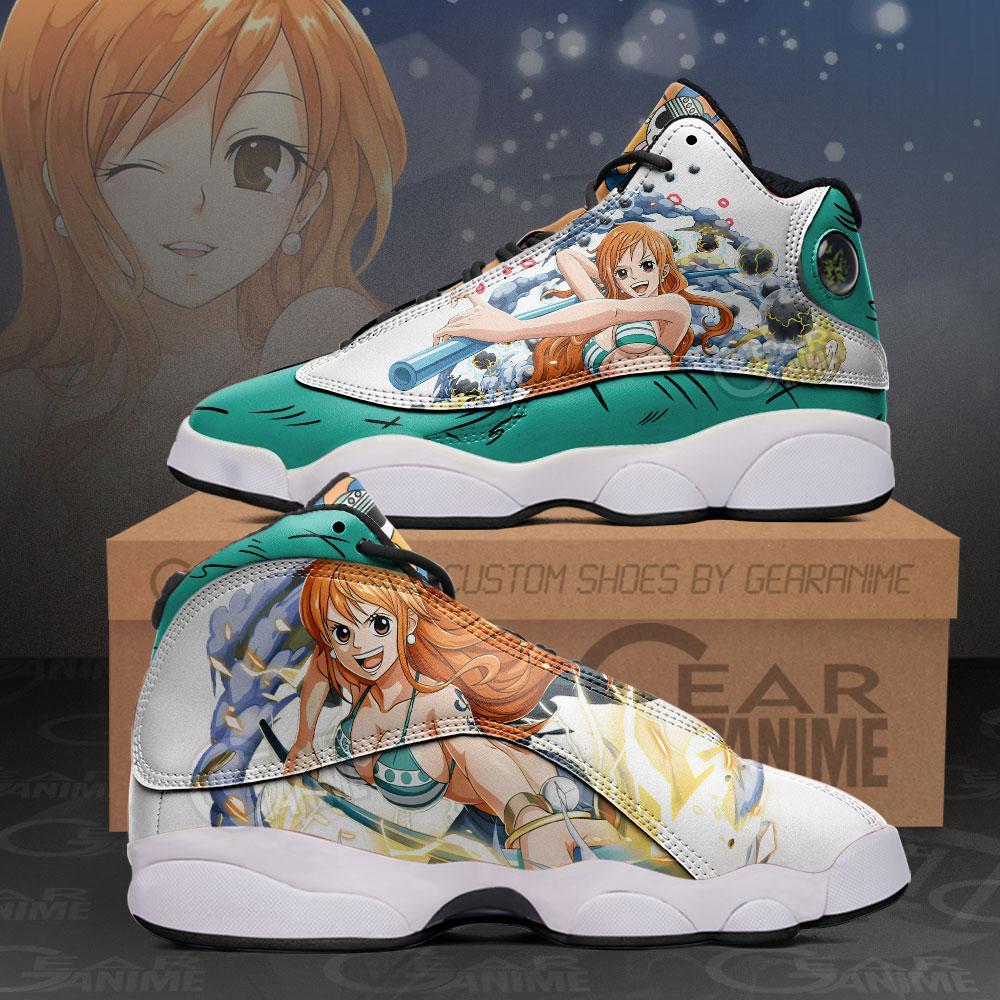 One Piece Nami JD 13 Sneakers - Image 3