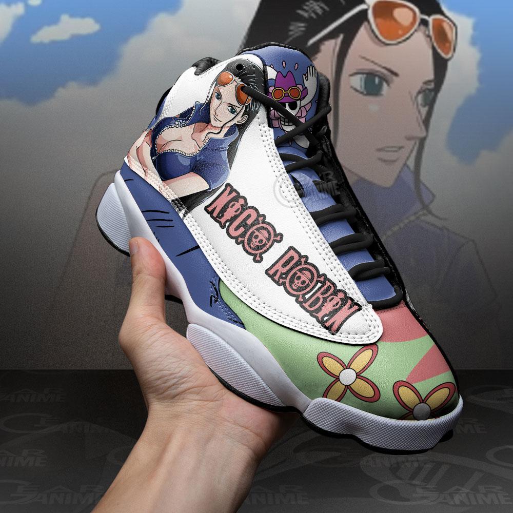 One Piece Nico Robin JD 13 Sneakers - Image 2