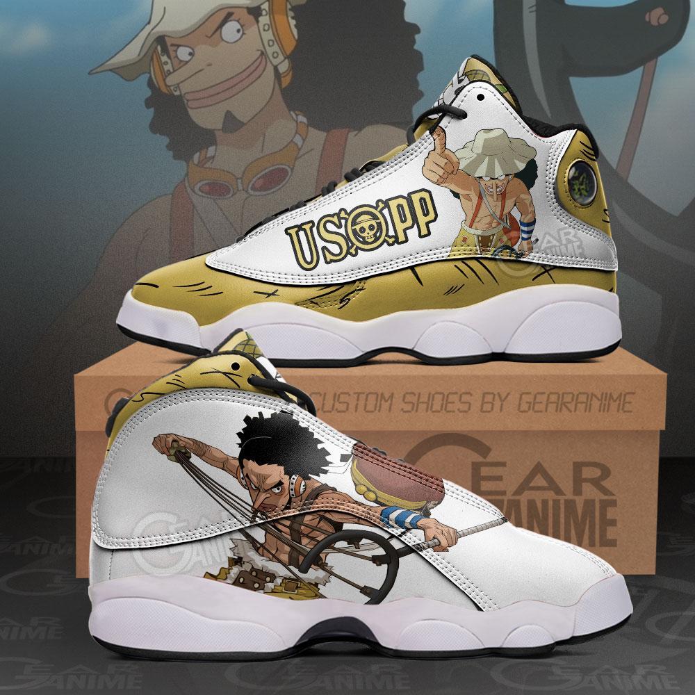 One Piece Usopp JD 13 Sneakers - Image 3