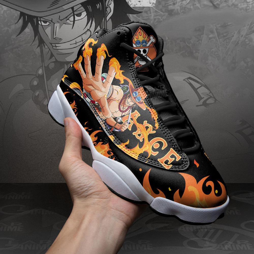 One Piece Portgas D Ace JD 13 Sneakers - Image 2