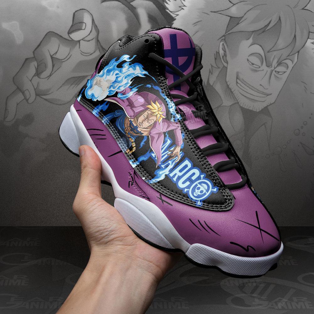 One Piece Marco the Phoenix JD 13 Sneakers - Image 2