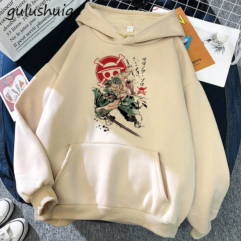 Manga One Piece Design Zoro Hoodie