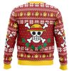 Monkey D Luffy Christmas OP Ugly Christmas Sweater BACK mockup - One Piece EU Store