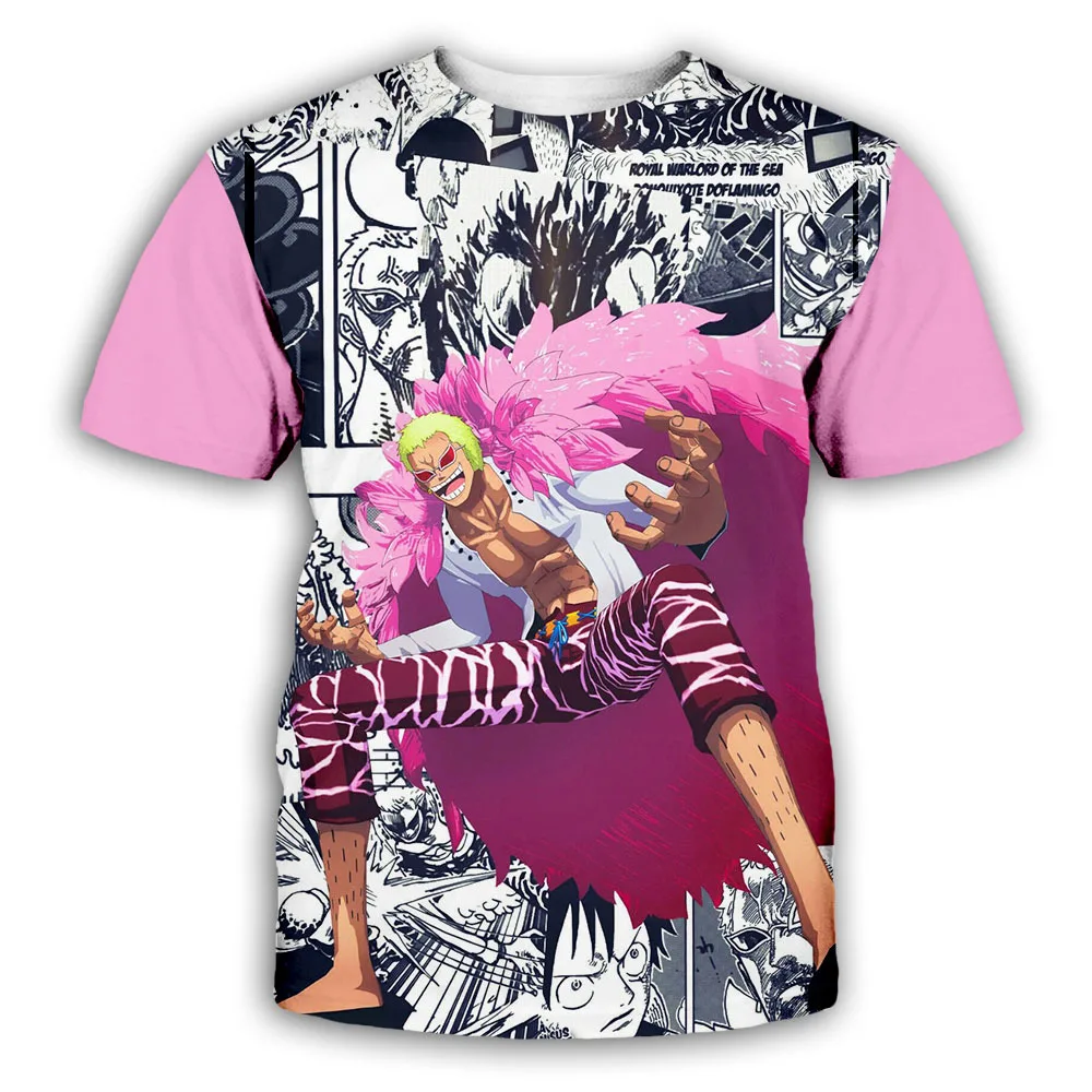 New Anime One Piece Luffy Fashion Kids Boy Girl Children T Shirt 3D Casual Summer Men 6 1 - One Piece EU Store