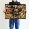 New Comic Anime One Piece Poster Kraft Painting Large Size Art Posters Print Mural Pictures Home - One Piece EU Store