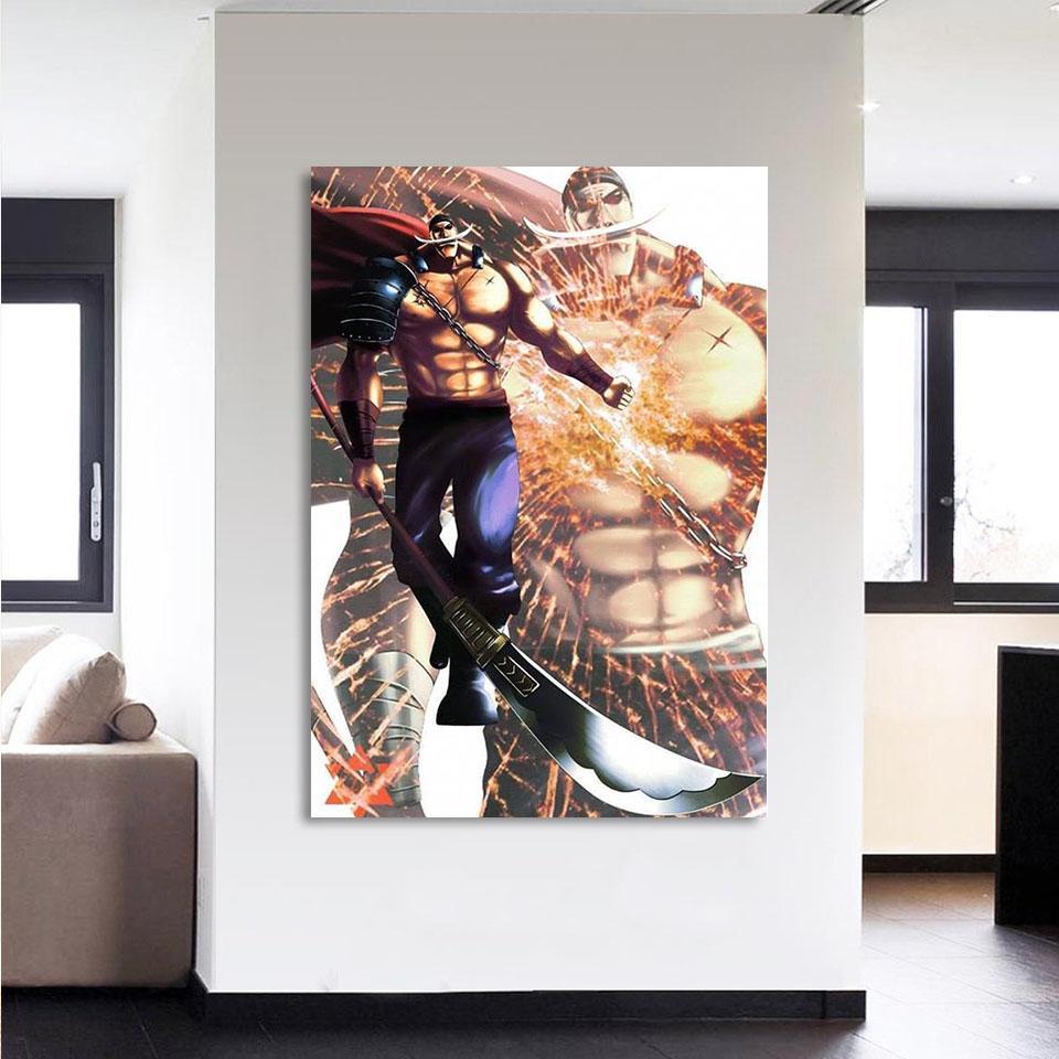 One Piece Edward Newgate Whitebeard Canvas Print - Image 3