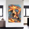 One Piece Fiery Ace Fire Fist Battle Fight 1pc Canvas Print 2 - One Piece EU Store