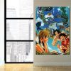 One Piece Luffy Ace Sabo Brotherhood Friendship 1pc Wall Art 3 - One Piece EU Store