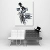 One Piece Pirate Roronoa Zoro Black And White 1pc Wall Art 2 - One Piece EU Store