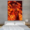 One Piece Portgas D Ace Fire Fist Power Orange 1pc Wall Art 1 - One Piece EU Store