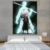 One Piece Roronoa Zoro Swordsman Silhouette 1pc Canvas Print 1 - One Piece EU Store