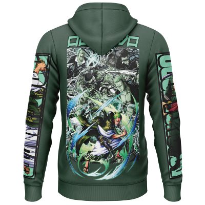 Roronoa Zoro One Piece Streetwear Lightweight Hoodie