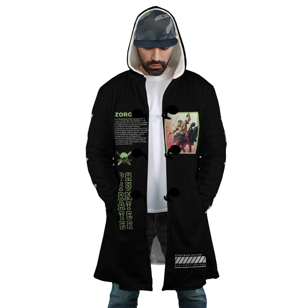 Roronoa Zoro One Piece Dream Cloak Coat - Image 2
