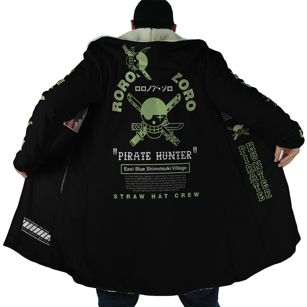 Roronoa Zoro One Piece Dream Cloak Coat - Image 5
