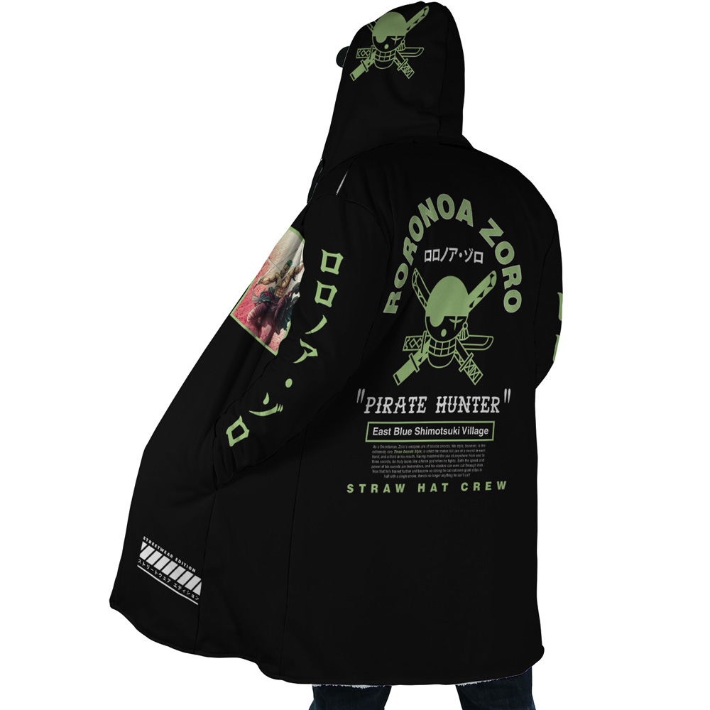 Roronoa Zoro One Piece Dream Cloak Coat - Image 3