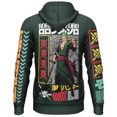 Roronoa Zoro V2 One Piece Streetwear Lightweight Hoodie