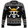 Straw Hat Pirates Christmas One Piece men sweatshirt FRONT mockup - One Piece EU Store