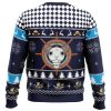 Straw Hat Pirates Ship Going Merry One Piece Ugly Christmas Sweater BACK mockup - One Piece EU Store