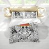 Straw Hat Wanted Posters Pattern One Piece set mockup top - One Piece EU Store