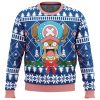 Surpried Tony Tony Chopper One Piece Ugly Christmas Sweater FRONT mockup - One Piece EU Store