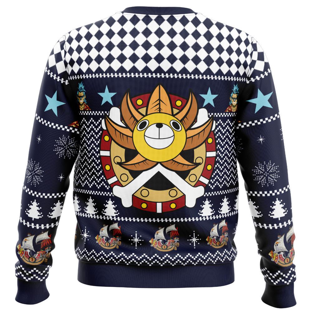 Thousand Sunny One Piece Ugly Christmas Sweater - Image 2