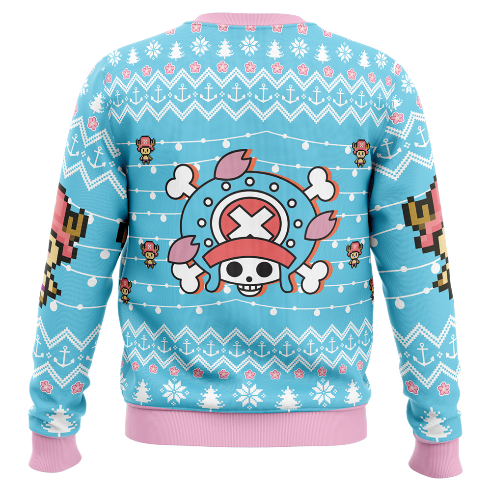 Tony Tony Chopper One Piece Ugly Christmas Sweater - Image 2