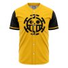 Trafalgar Law One Piece AOP Baseball Jersey FRONT Mockup - One Piece EU Store