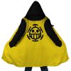 Trafalgar Law One Piece Hooded Cloak Coat MAIN Mockup - One Piece EU Store