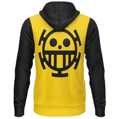 Trafalgar Law One Piece Lightweight Hoodie BACK mockup - One Piece EU Store