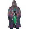 Trippy Hippie Trip Brook One Piece AOP Hooded Cloak Coat BACK Mockup - One Piece EU Store