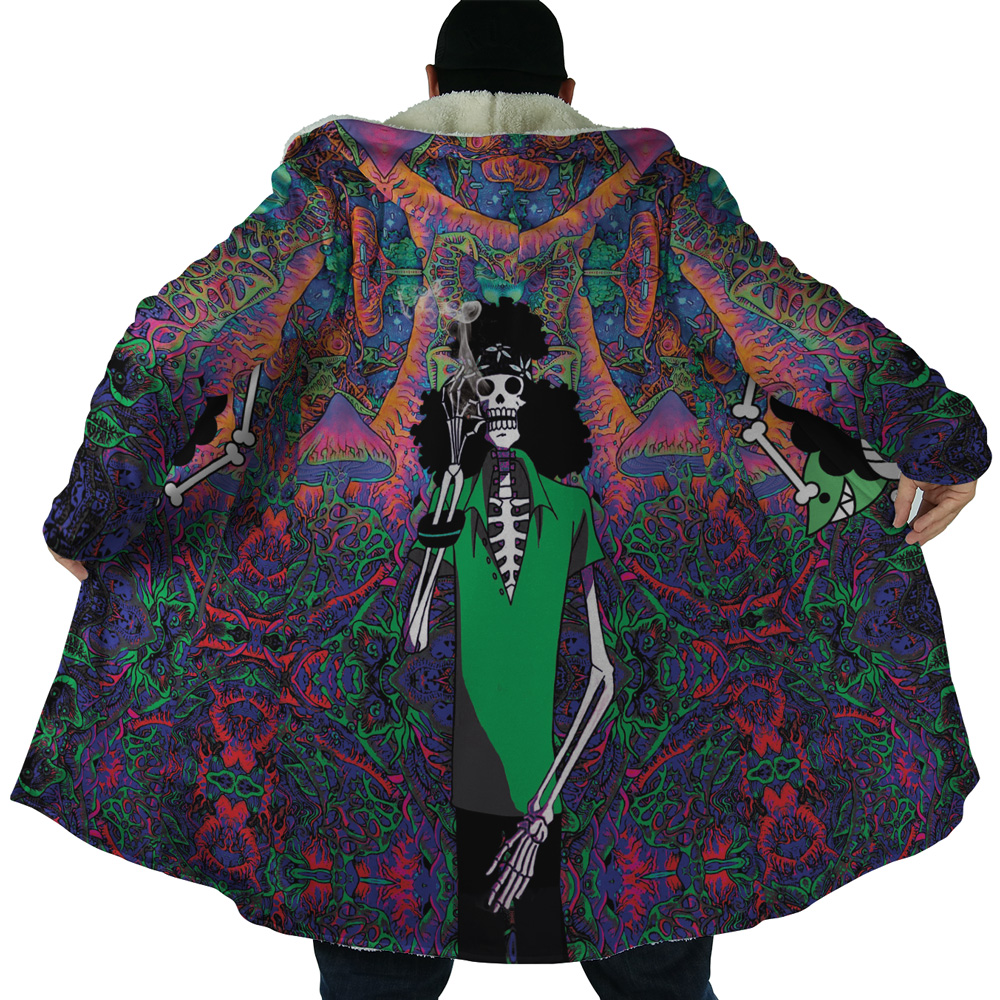Trippy Hippie Trip Brook One Piece Dream Cloak Coat - Image 4