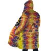 Trippy Luffy One Piece AOP Hooded Cloak Coat SIDE Mockup - One Piece EU Store